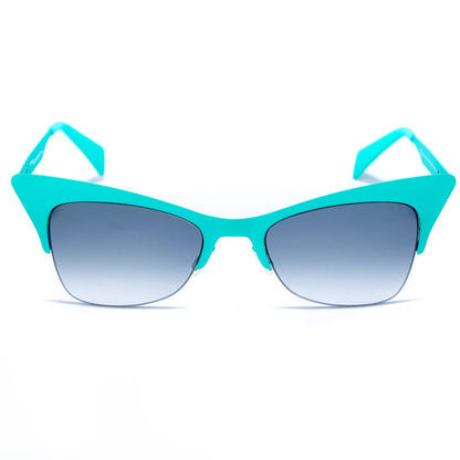 Italia Independent Grüne Metall-Sonnenbrille