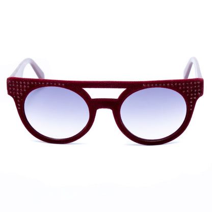 Italia Independent Bordeaux Acetat-Sonnenbrille