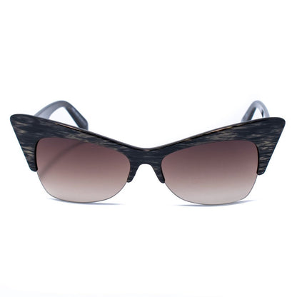 Italia Independent Braune Acetat-Sonnenbrille
