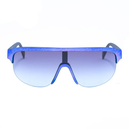 Italia Independent Blaue Acetat-Sonnenbrille