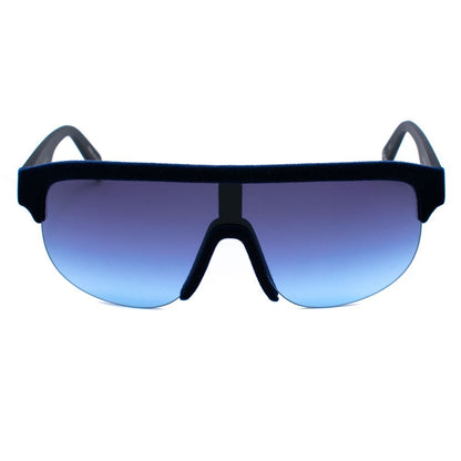 Italia Independent Schwarze Acetat-Sonnenbrille