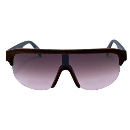 Italia Independent Braune Acetat-Sonnenbrille