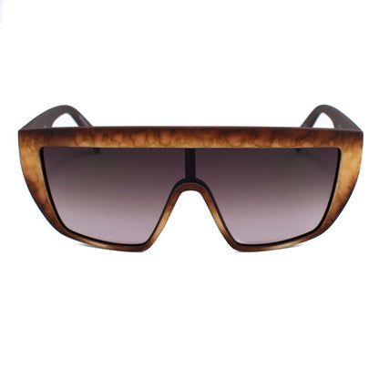 Italia Independent Braune Acetat-Sonnenbrille