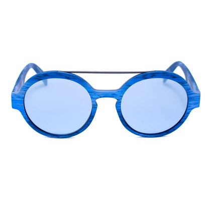 Italia Independent Blaue Acetat-Sonnenbrille
