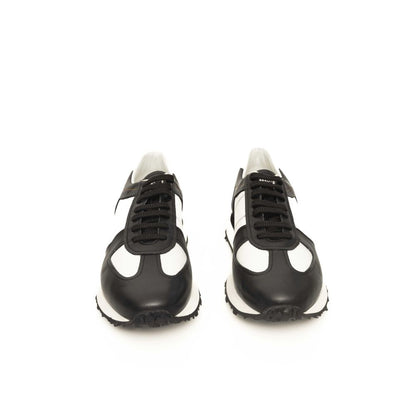 Cerruti 1881 Schwarzes Kalbsleder Herren Sneaker