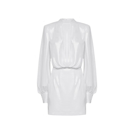 BLANCA VITA Abelia Laminiertes Minikleid