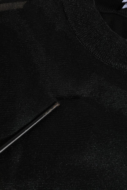 Dolce & Gabbana Schwarzer Polyester Pullover Sweatshirt Pullover