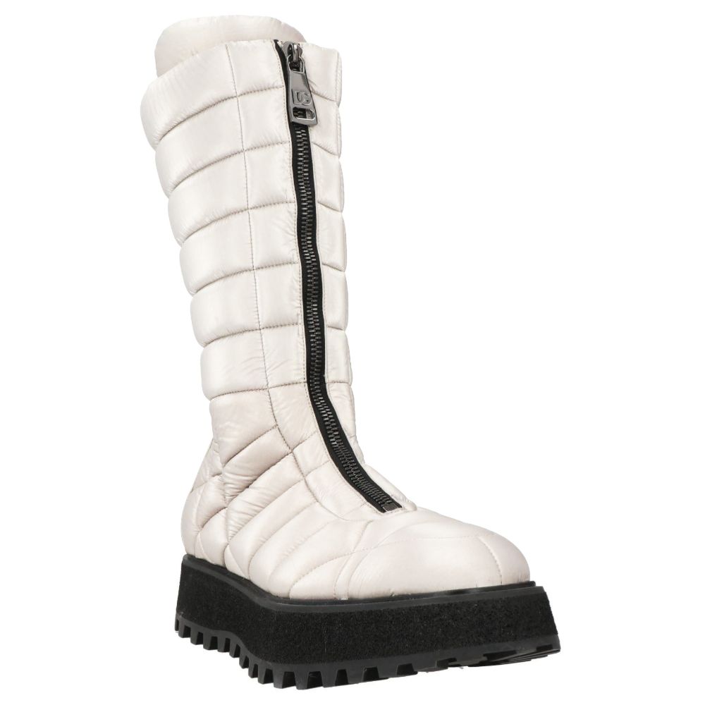 Dolce & Gabbana Weißer Nylon Herrenstiefel