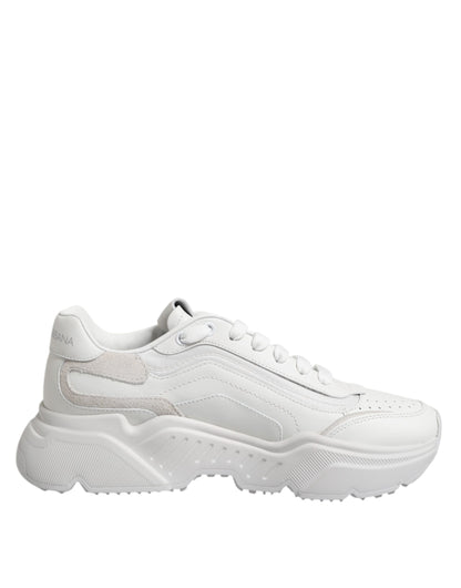 Dolce & Gabbana Weiß Daymaster Low Top Herren Turnschuhe Schuhe
