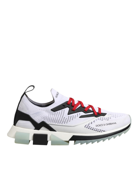 Dolce & Gabbana Weiß SORRENTO Sport Stretch Turnschuhe Schuhe