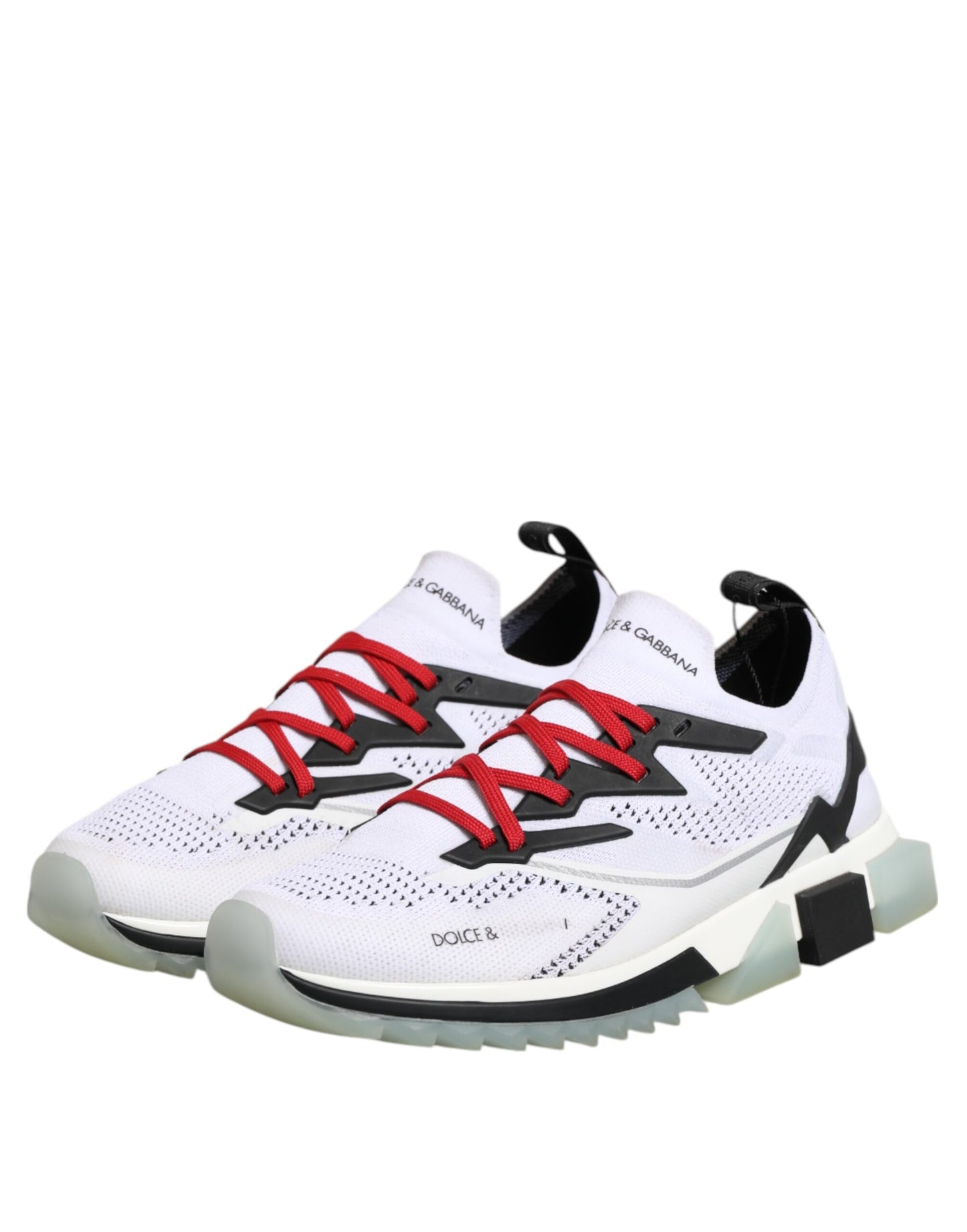 Dolce & Gabbana Weiß SORRENTO Sport Stretch Turnschuhe Schuhe