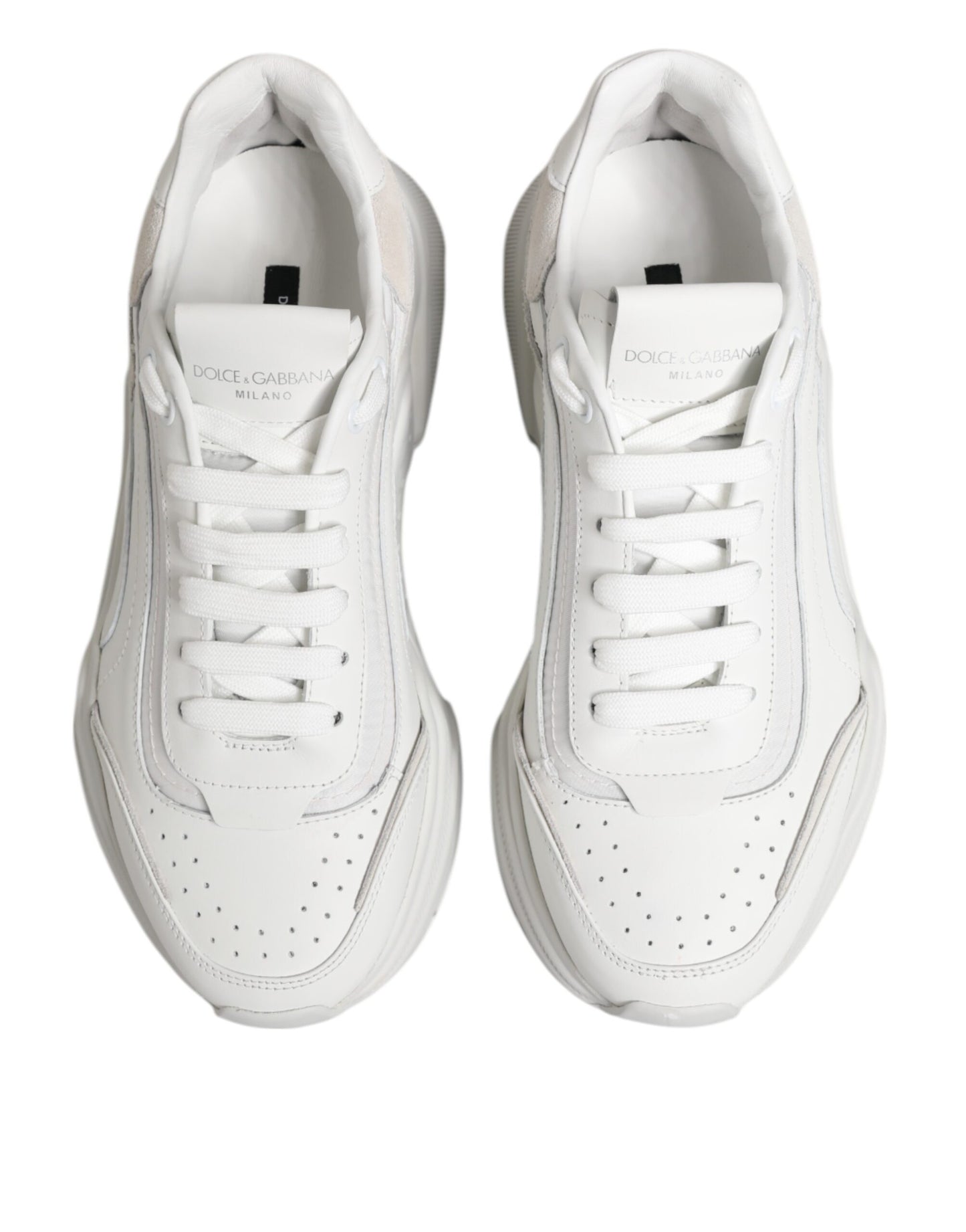 Dolce & Gabbana Weiß Daymaster Low Top Männer Turnschuhe Schuhe
