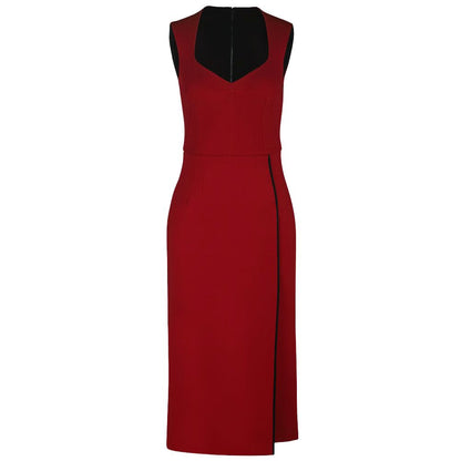 Dolce & Gabbana Rotes Viskosekleid