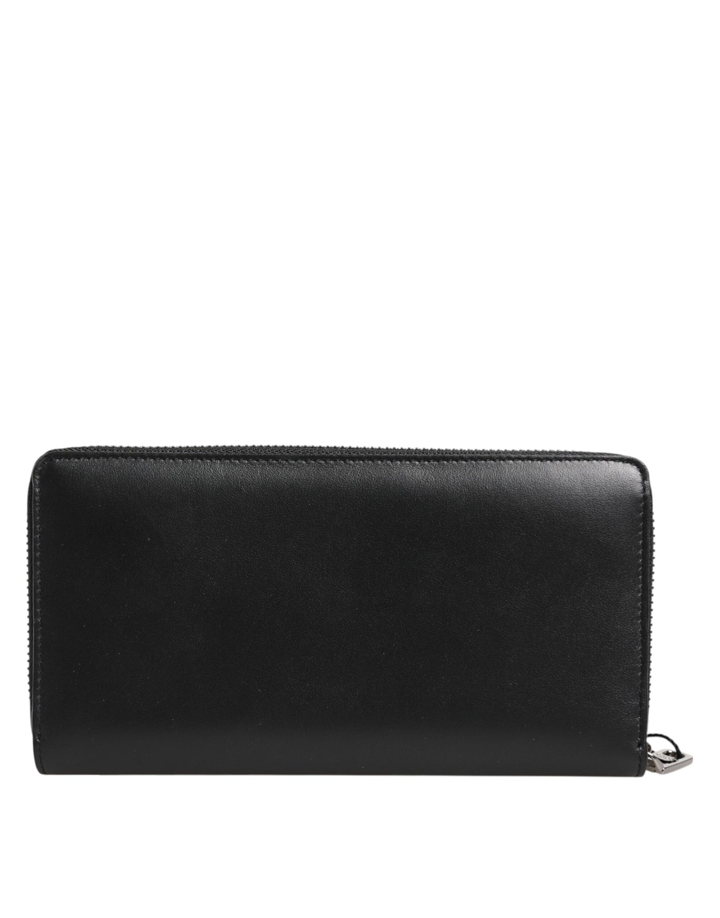 Dolce & Gabbana Schwarz Braun Exotisches Leder Herren Kontinental Clutch Wallet