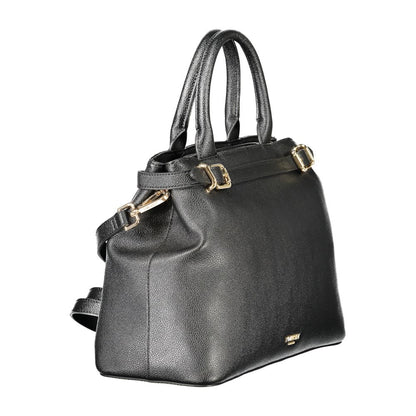 Twinset Schwarz Polyethylen Frauen Handtasche