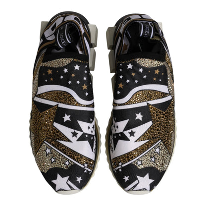 Dolce & Gabbana Multicolor Sorrento Low Top Turnschuhe Schuhe