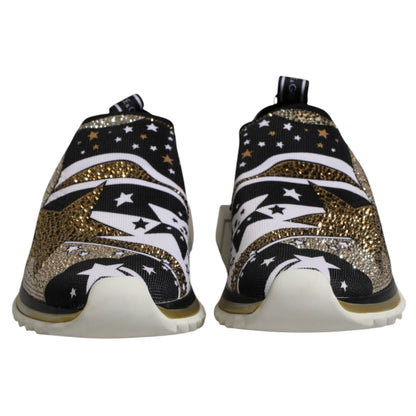 Dolce & Gabbana Multicolor Sorrento Low Top Turnschuhe Schuhe