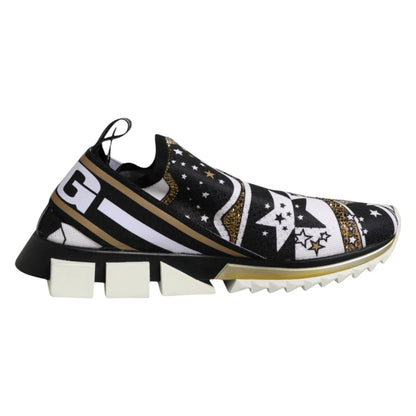 Dolce & Gabbana Multicolor Sorrento Low Top Turnschuhe Schuhe