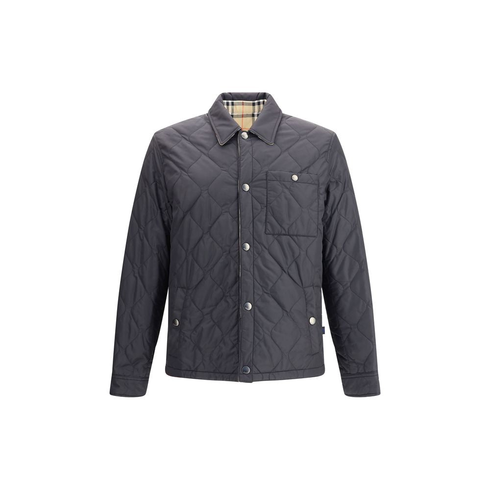 Burberry Wendbare, gesteppte Nylonjacke