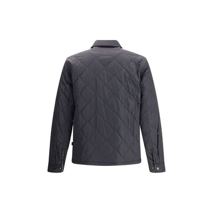 Burberry Wendbare, gesteppte Nylonjacke