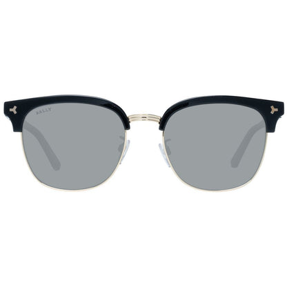 Bally Schwarze Metall-Sonnenbrille