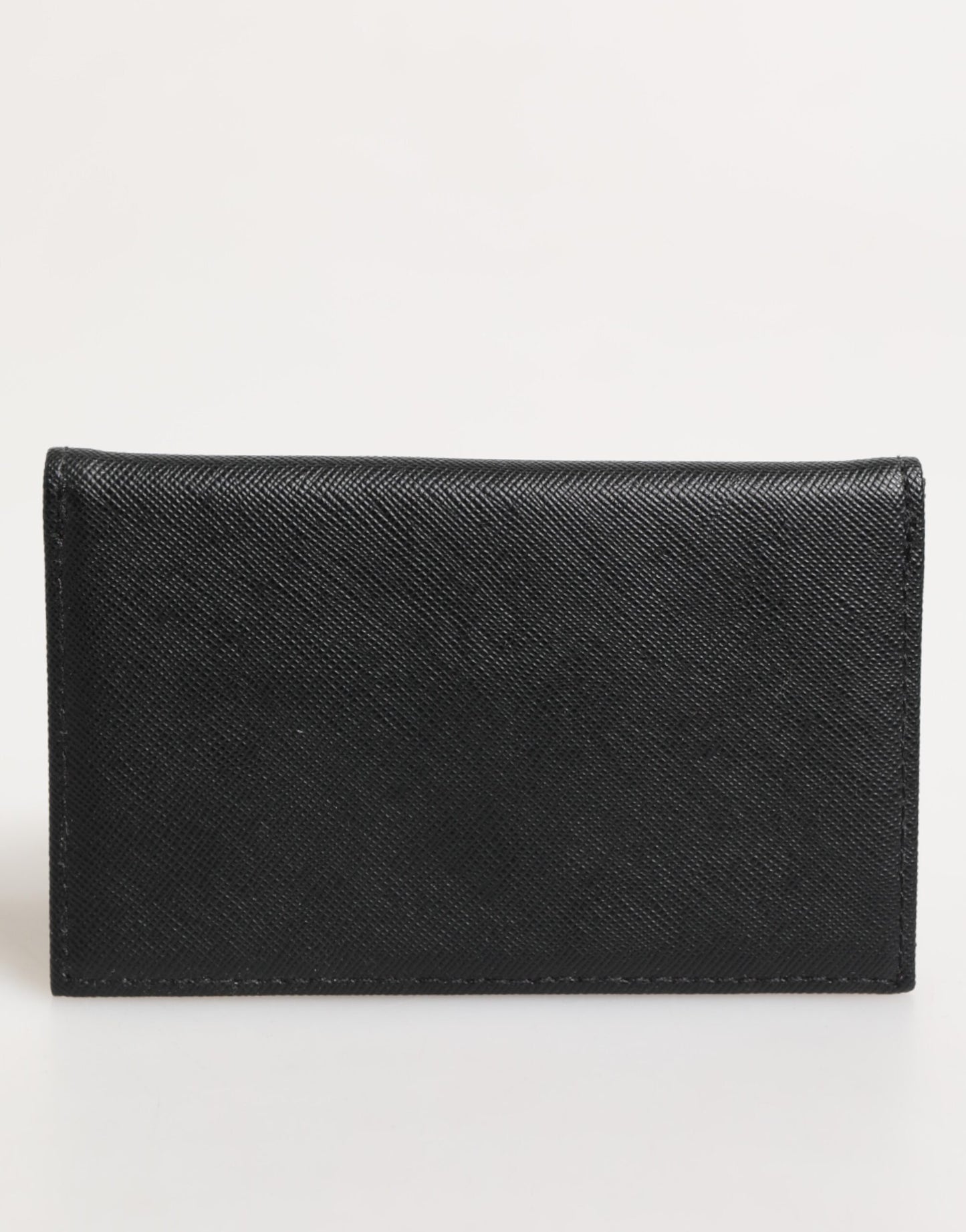 Michael Kors Schwarzes Saffiano-Leder Umschlaghalter Herren-Accessoire Brieftasche
