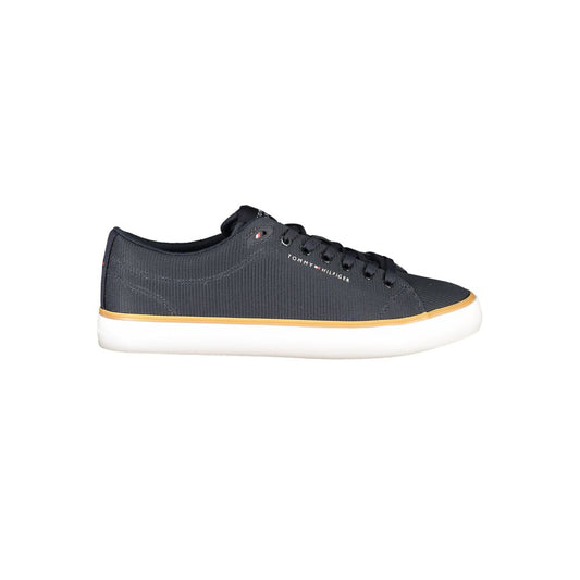 Tommy Hilfiger Blauer Polyester Herren Sneaker