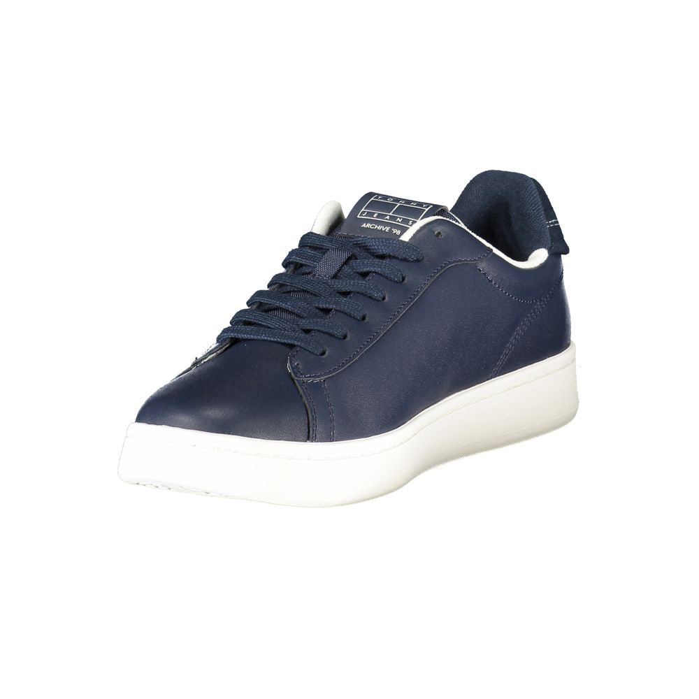 Tommy Hilfiger Blaue Leder Herren Sneaker