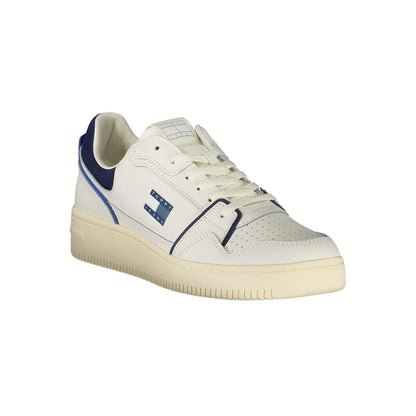 Tommy Hilfiger Weißes Leder Herren Sneaker