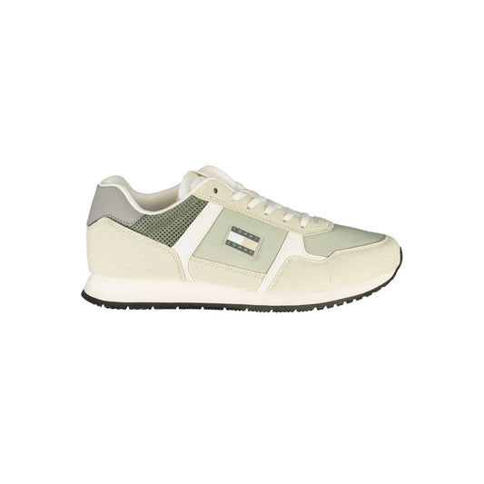 Tommy Hilfiger Grüner Polyester Herren Sneaker