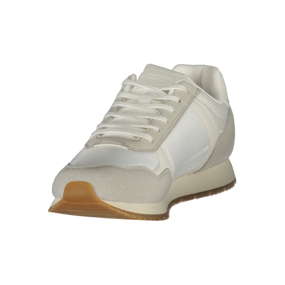 Tommy Hilfiger Weiß Polyester Männer Sneaker
