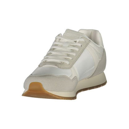 Tommy Hilfiger Weiß Polyester Männer Sneaker