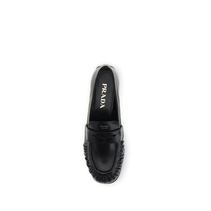 Prada Leder-Halbschuhe