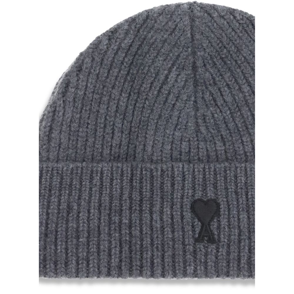 Ami Paris Ami De Coeur Beanie Mütze