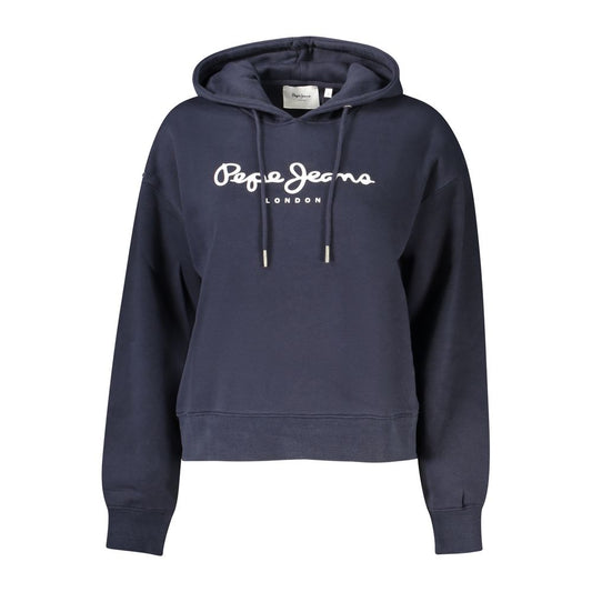 Pepe Jeans Blauer Baumwollpullover für Frauen