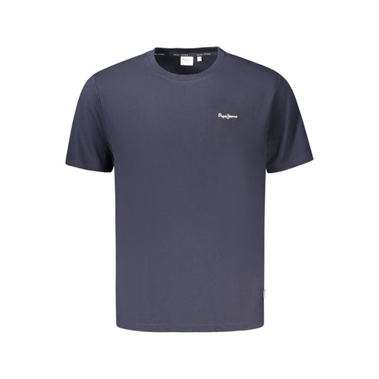 Pepe Jeans Blaues Bio-Baumwoll-T-Shirt für Männer