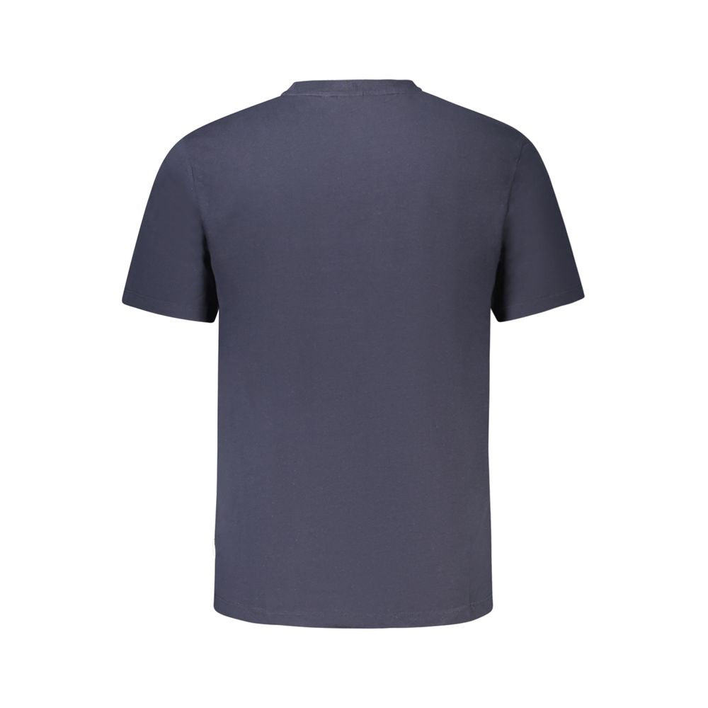 Pepe Jeans Blaues Bio-Baumwoll-T-Shirt für Männer