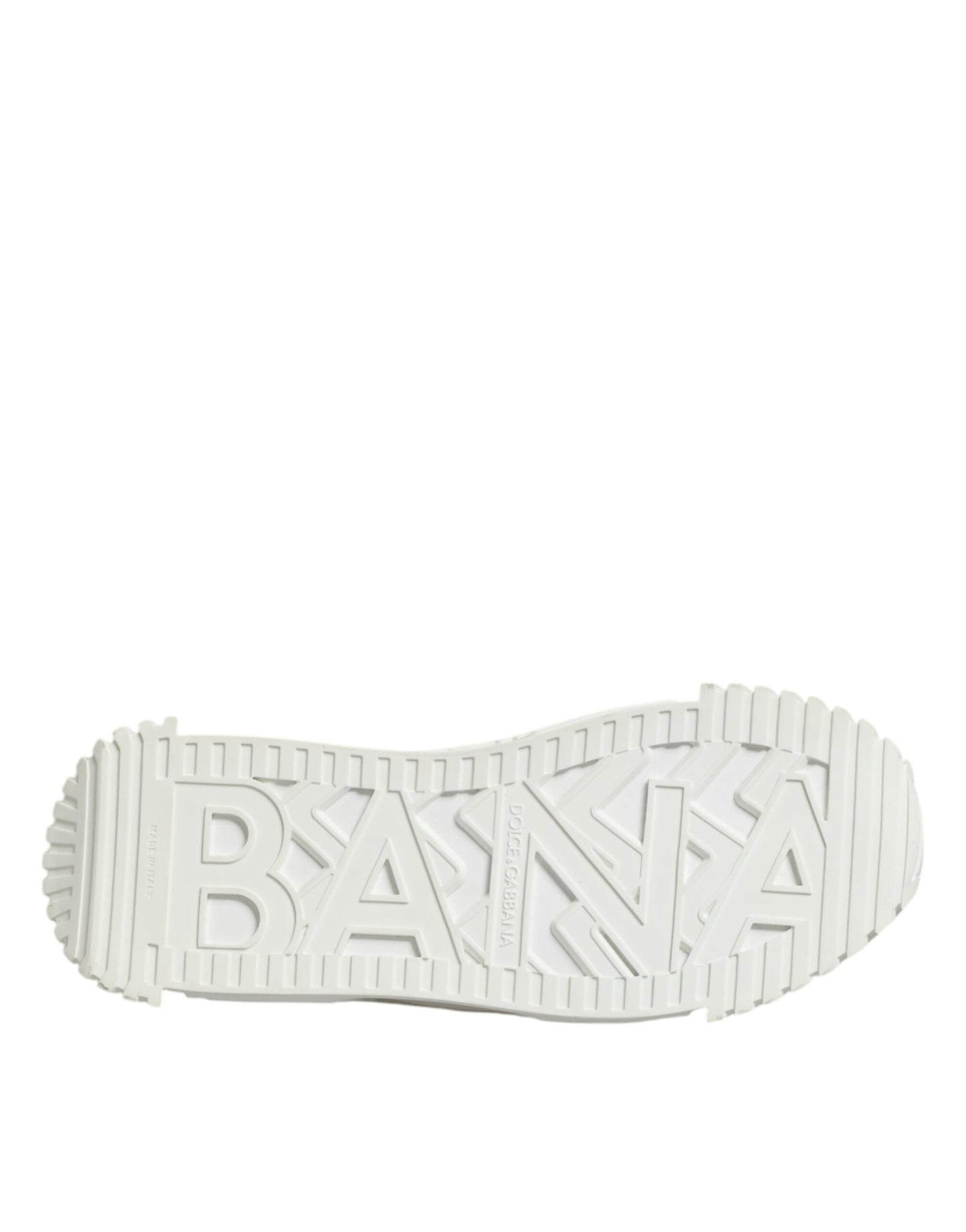 Dolce & Gabbana Weiß Logo Graffiti Low Top Turnschuhe Schuhe
