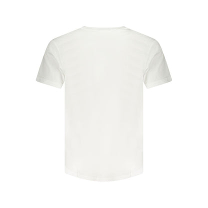 Calvin Klein Weißes Baumwolle Männer T-Shirt