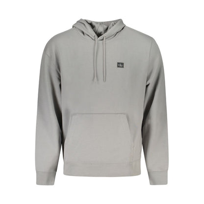 Calvin Klein Grauer Pullover aus recyceltem Polyester für Männer