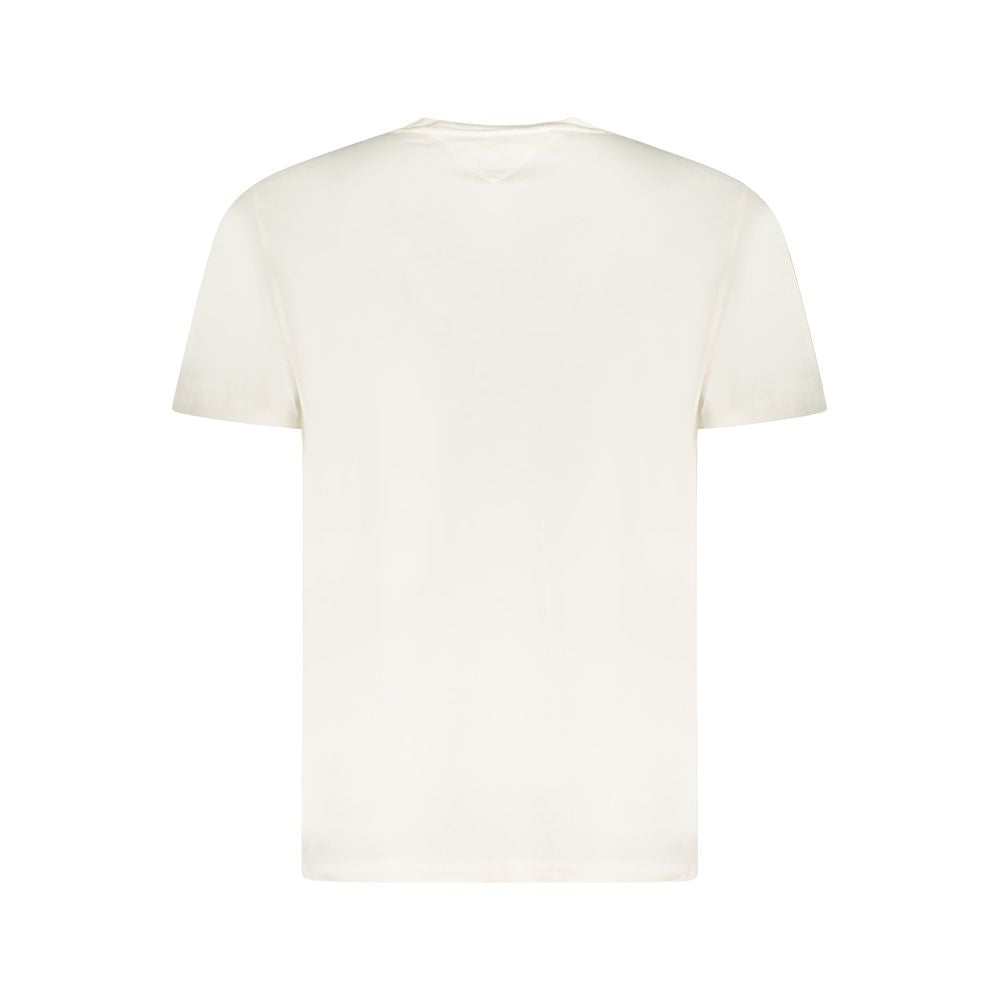 Tommy Hilfiger Weißes Baumwolle Männer T-Shirt