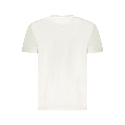 Tommy Hilfiger Weißes Baumwolle Männer T-Shirt