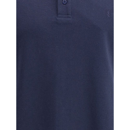 Saint Laurent Cassandre Poloshirt aus Baumwolle