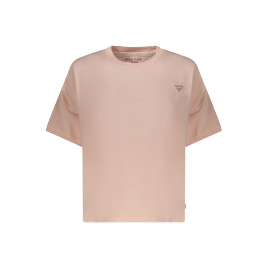 Guess Jeans Rosa Baumwolle Frauen T-Shirt