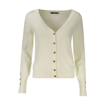 Guess Jeans Weißer Viskose Pullover für Frauen