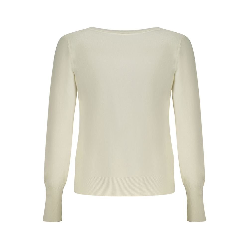 Guess Jeans Weißer Viskose Pullover für Frauen