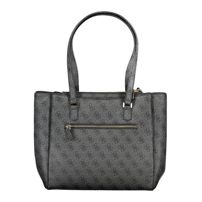 Guess Jeans Schwarz Polyethylen Frauen Handtasche
