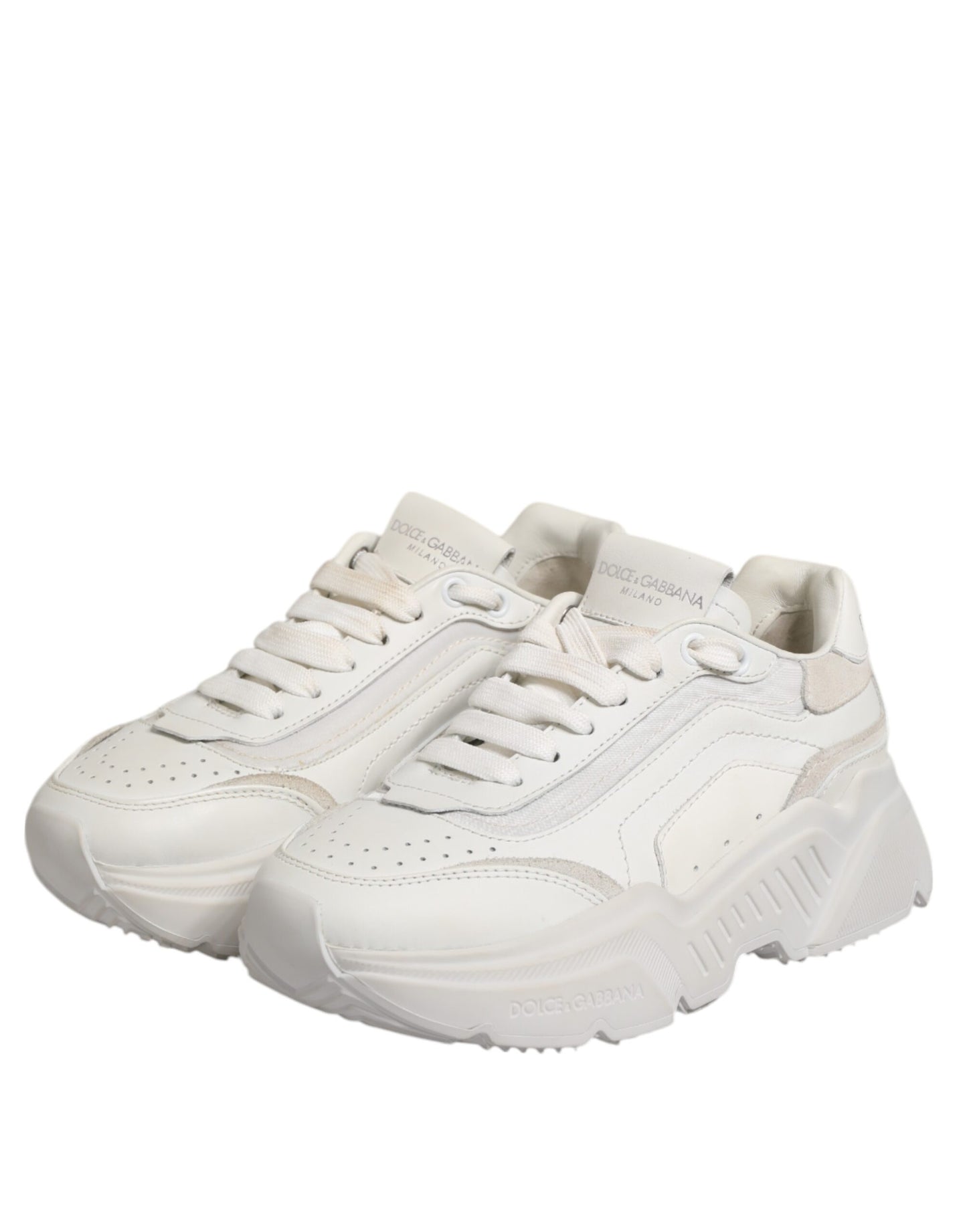 Dolce & Gabbana Weiß Daymaster Low Top Sneaker Schuhe