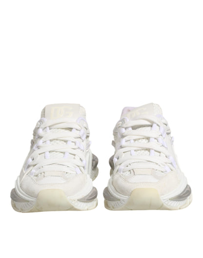 Dolce & Gabbana Airmaster Weiß Frauen Low Top Turnschuhe Schuhe