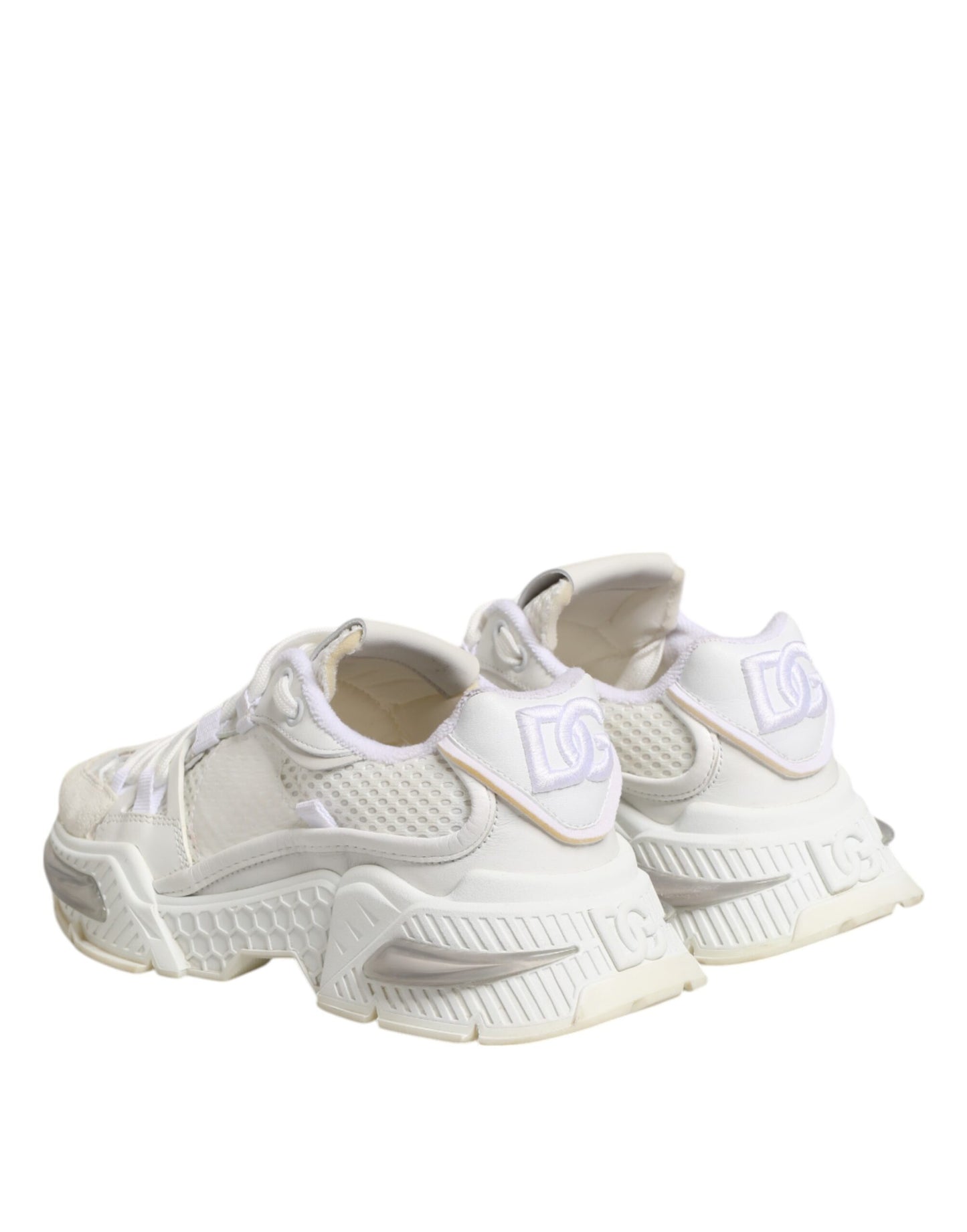 Dolce & Gabbana Airmaster Weiß Frauen Low Top Turnschuhe Schuhe